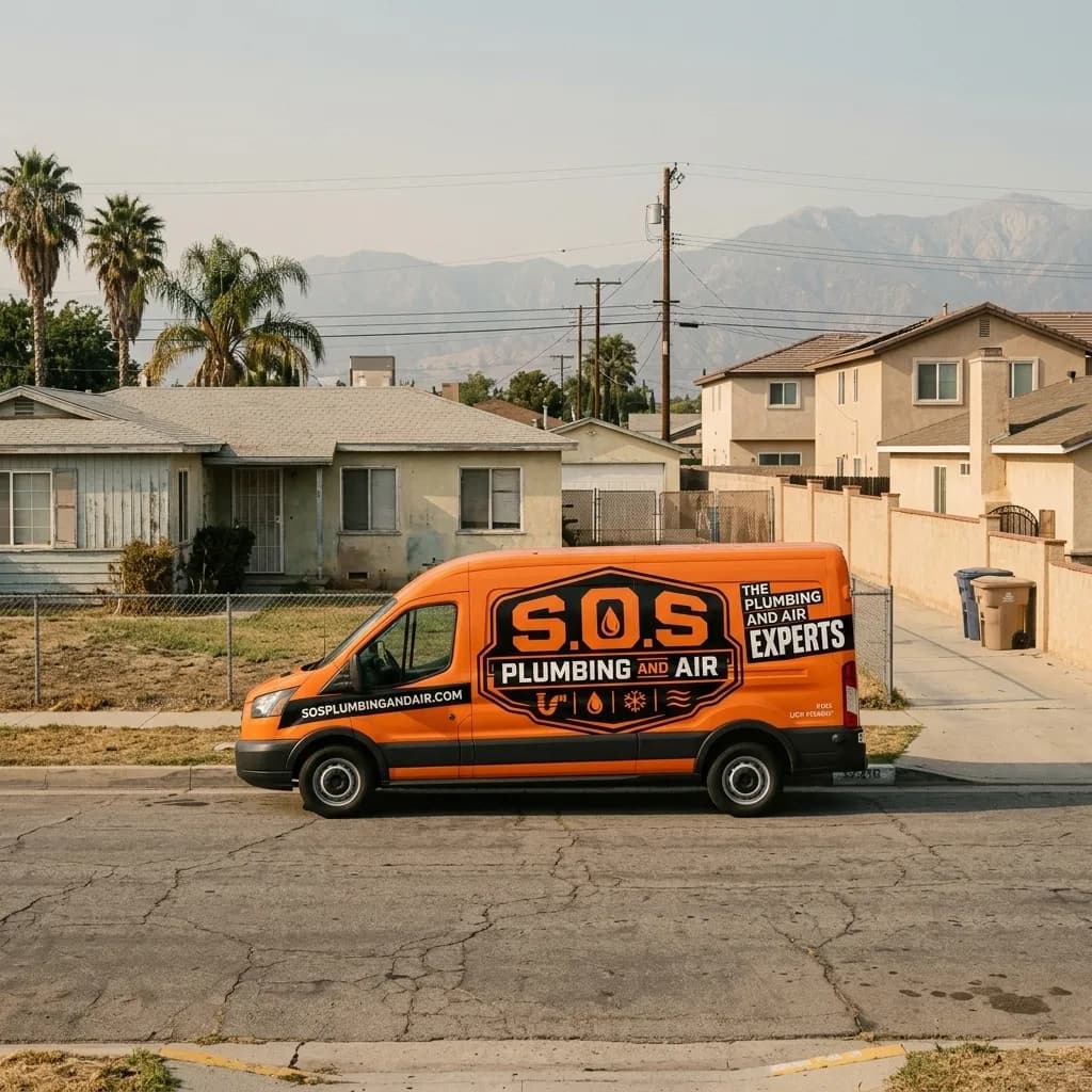 Professional plumber in Fontana