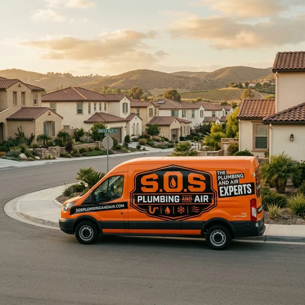 Professional plumber in Murrieta