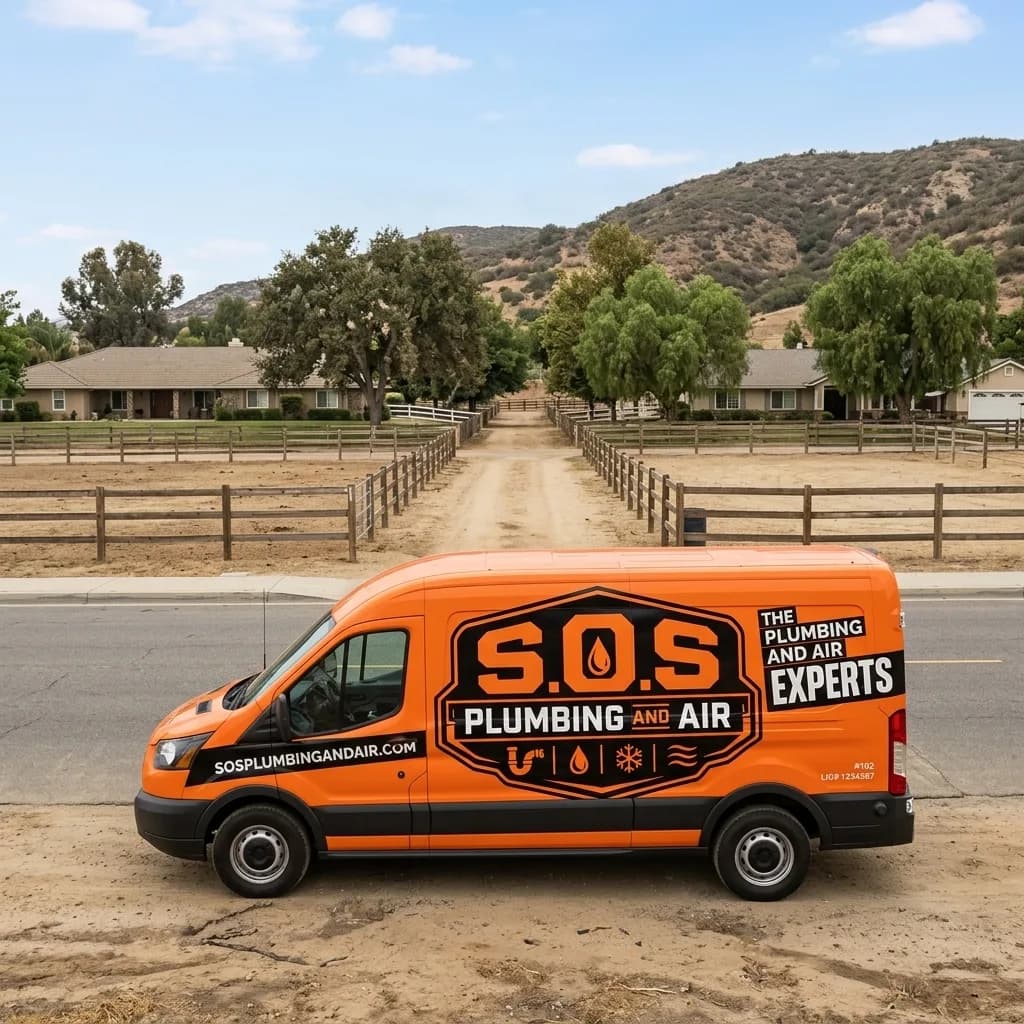 Professional plumber in Norco