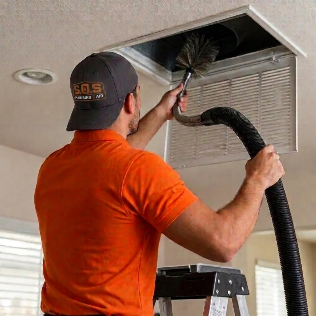Professional air duct and dryer vent cleaning services