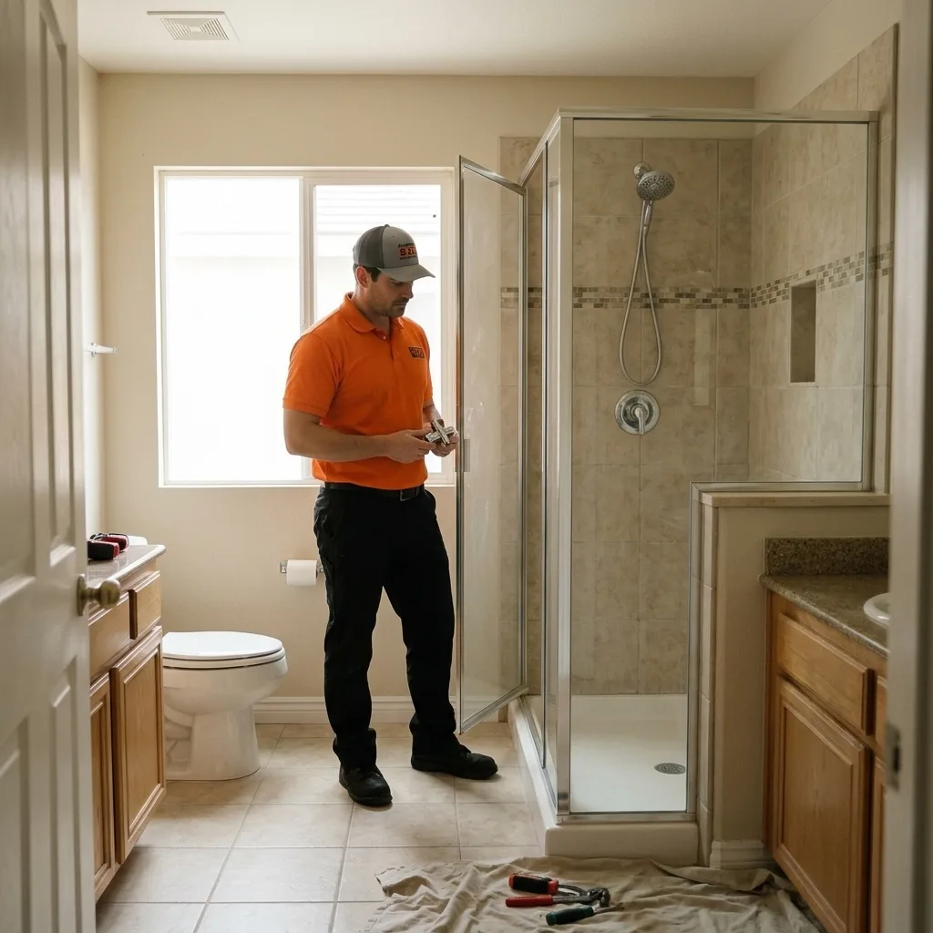 Professional shower repair and replacement services