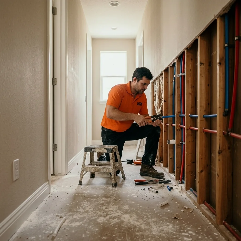 Professional whole-house repipe services