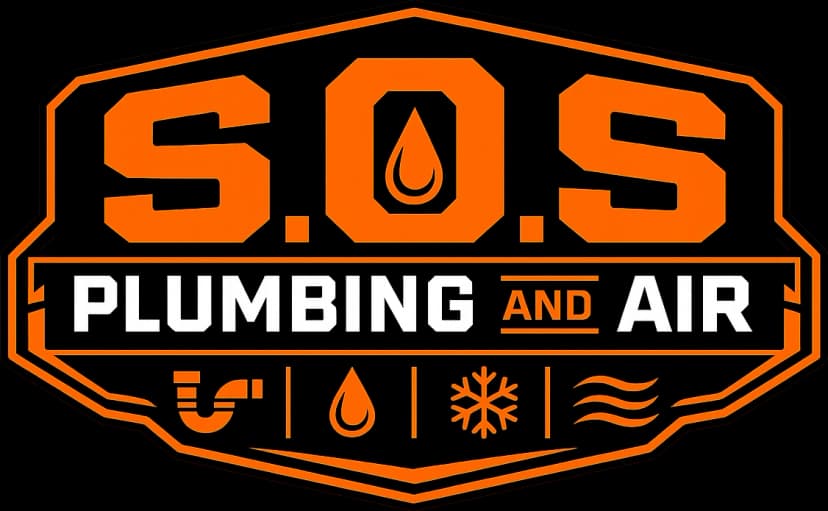 SOS Plumbing and Air Logo