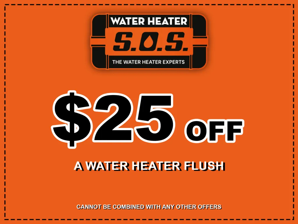 $25 OFF Your Water Heater Flush