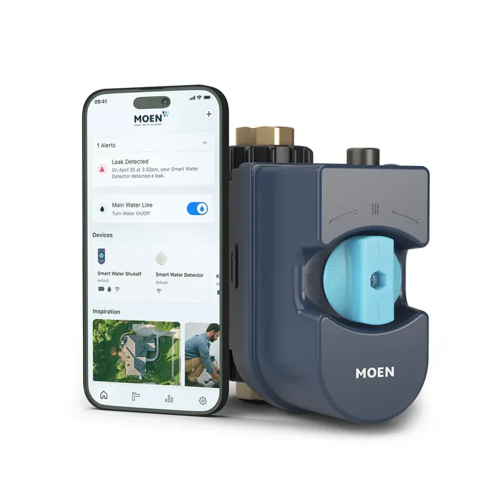 Moen Flo Smart Water Monitor installation
