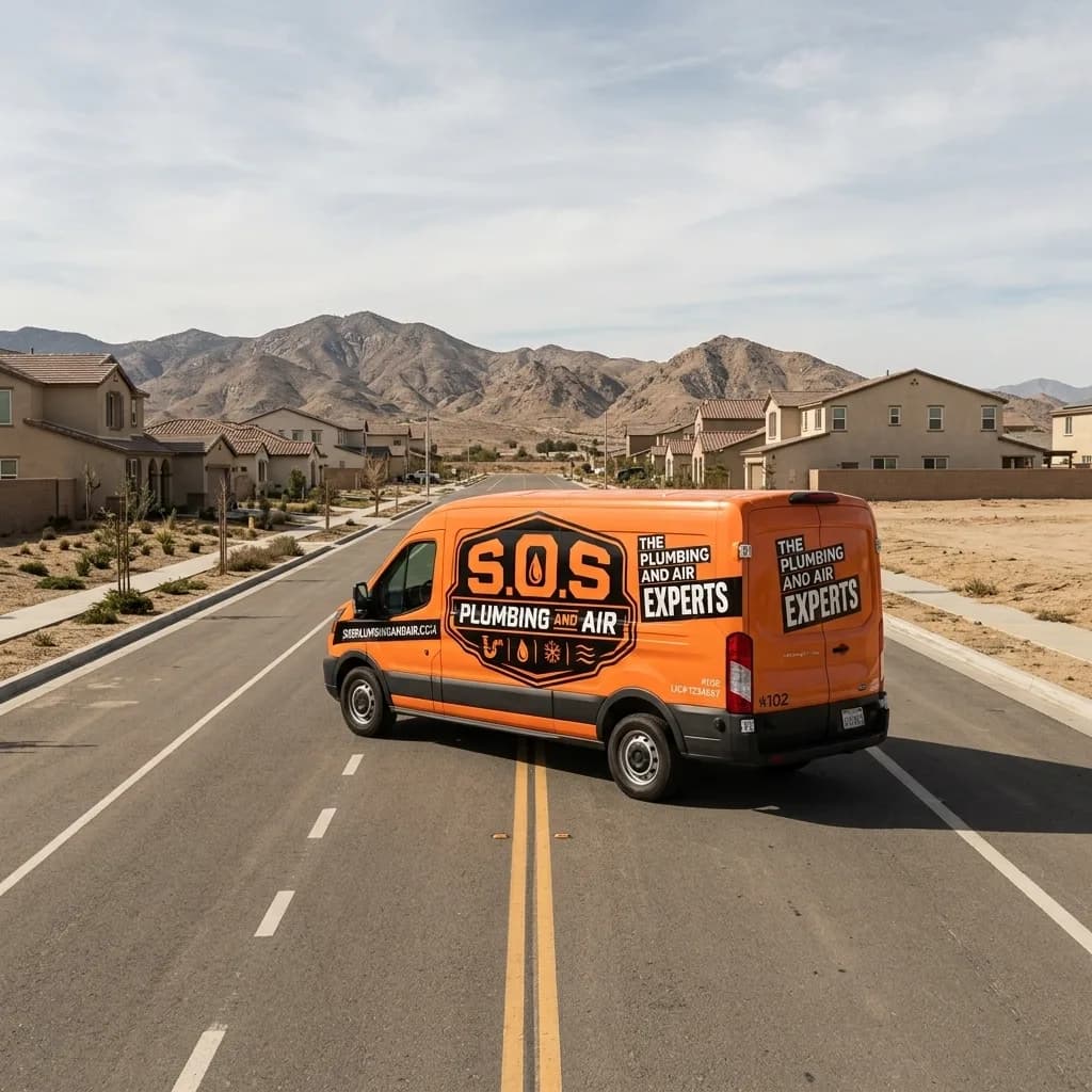 Professional plumber in Perris