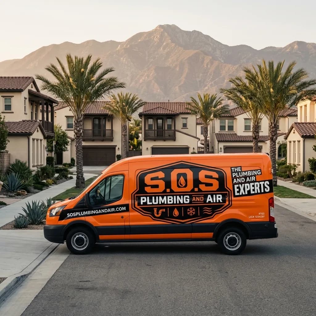 Professional plumber in Rancho Cucamonga