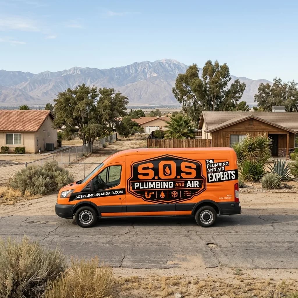 Professional plumber in San Jacinto