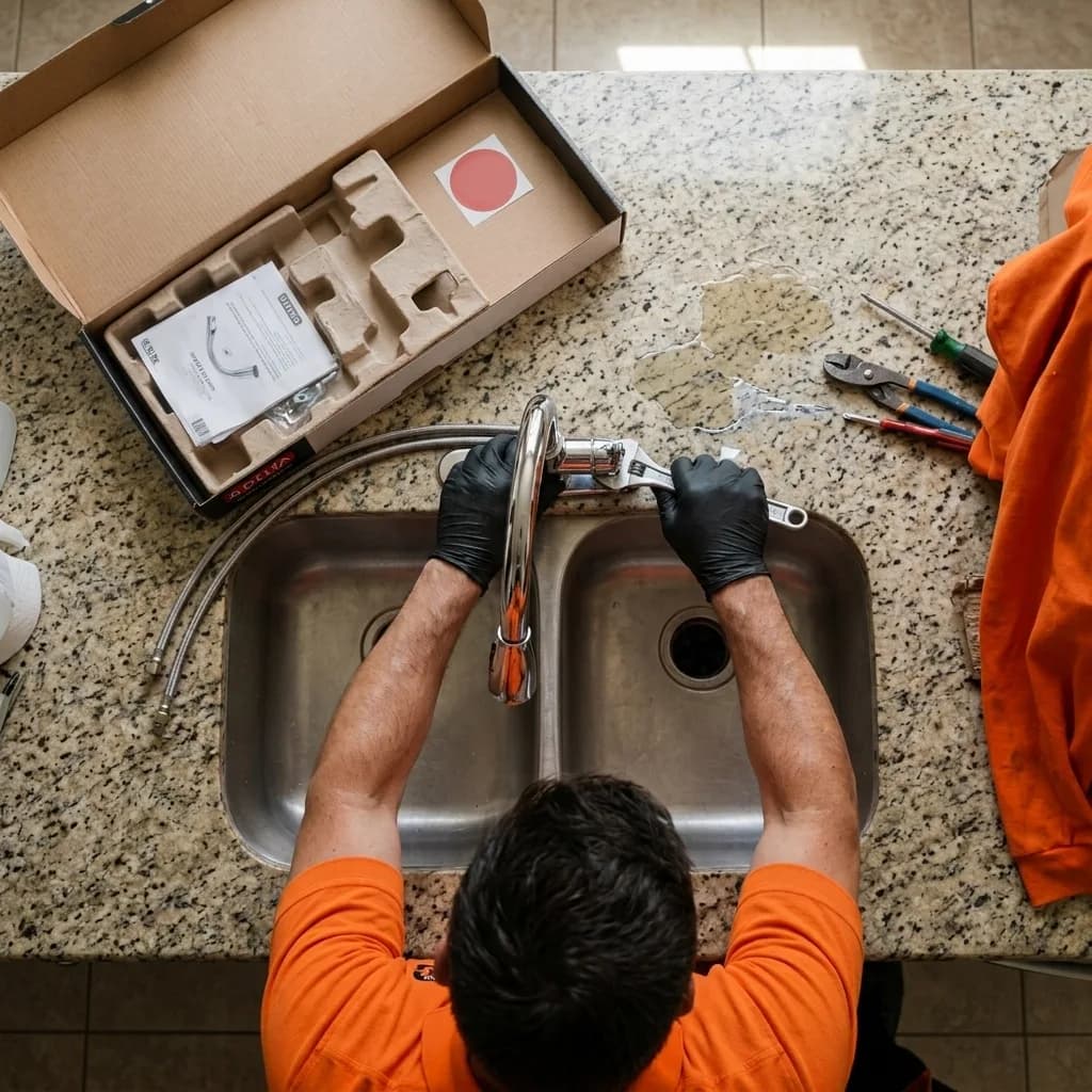 Professional faucet repair and replacement services