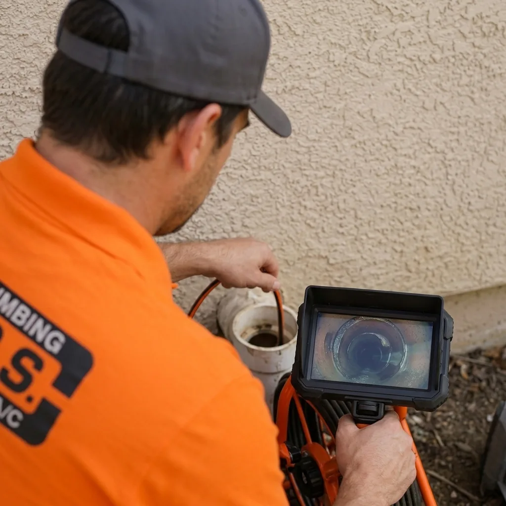Professional sewer camera inspection services
